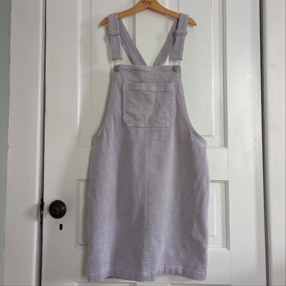 Small Grey Wild Fable Corduroy overall dress